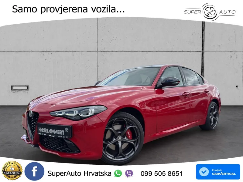Alfa Romeo Giulia 2.0 Turbo (280 KS) Q4 Automatic LED+GR SJED+ACC