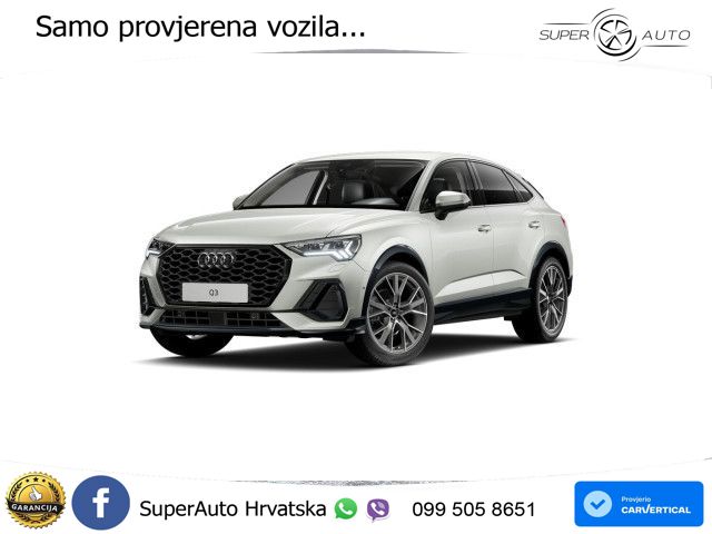 Audi Q3 Sportback 1.5 TFSI (150 KS) S tronic MATRIX+GR SJED+KAM