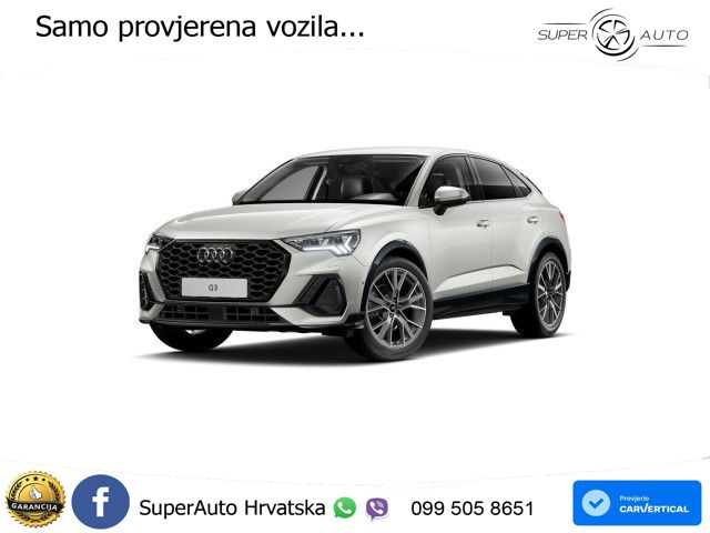 Audi Q3 Sportback 1.5 TFSI (150 KS) S tronic MATRIX+GR SJED+KAM