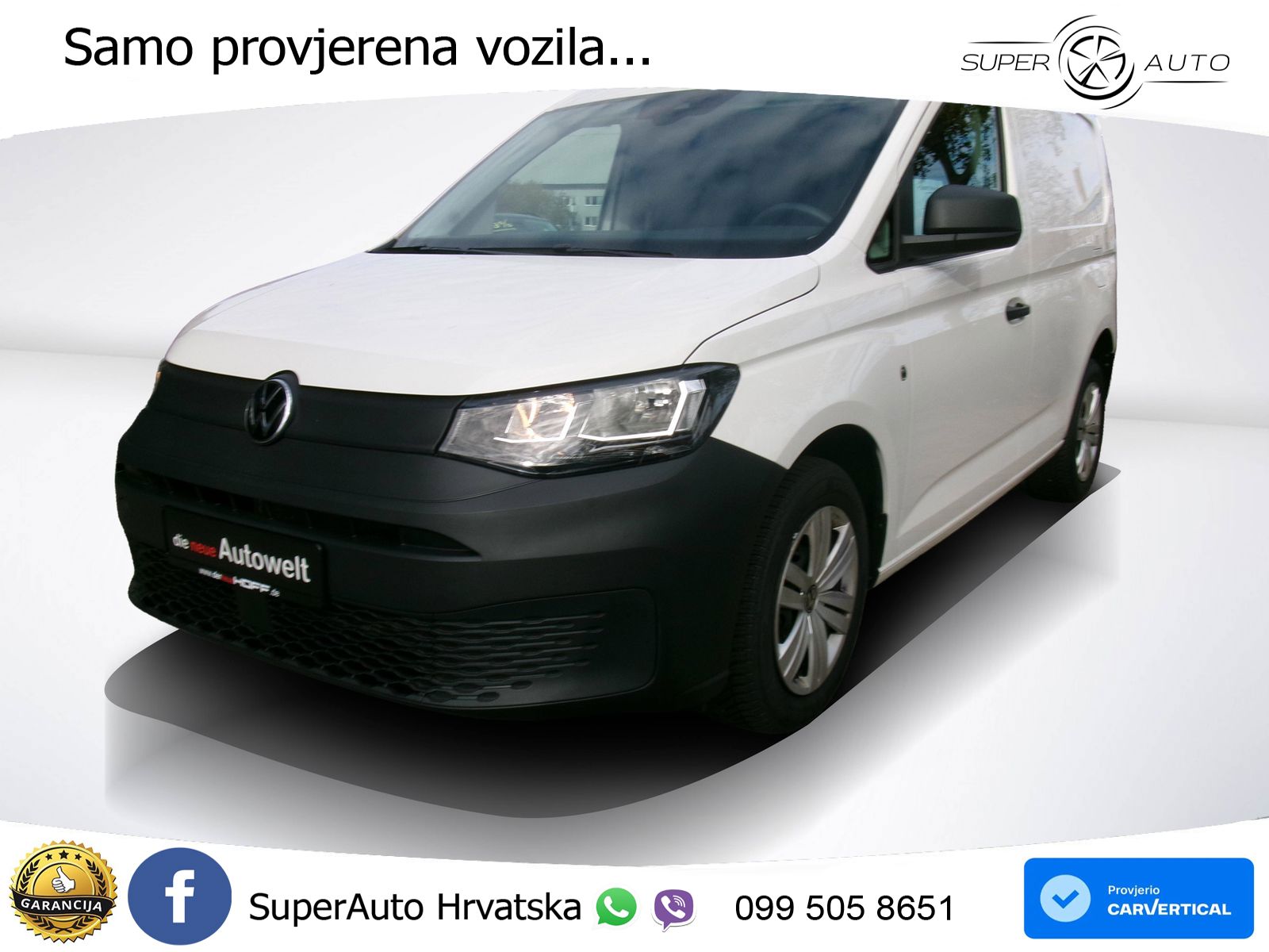 Volkswagen Caddy Cargo 1.5 TSI EcoProfi AHK SHZ GRA GJR PDC 114 KS