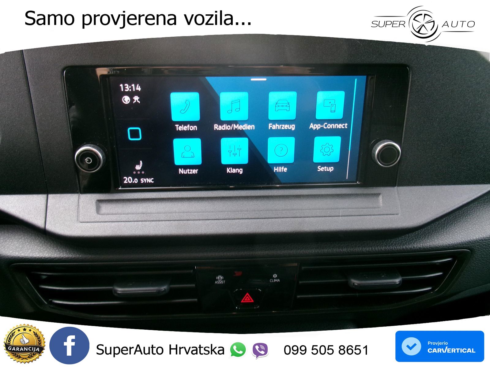 Volkswagen Caddy Cargo 1.5 TSI EcoProfi AHK SHZ GRA GJR PDC 114 KS