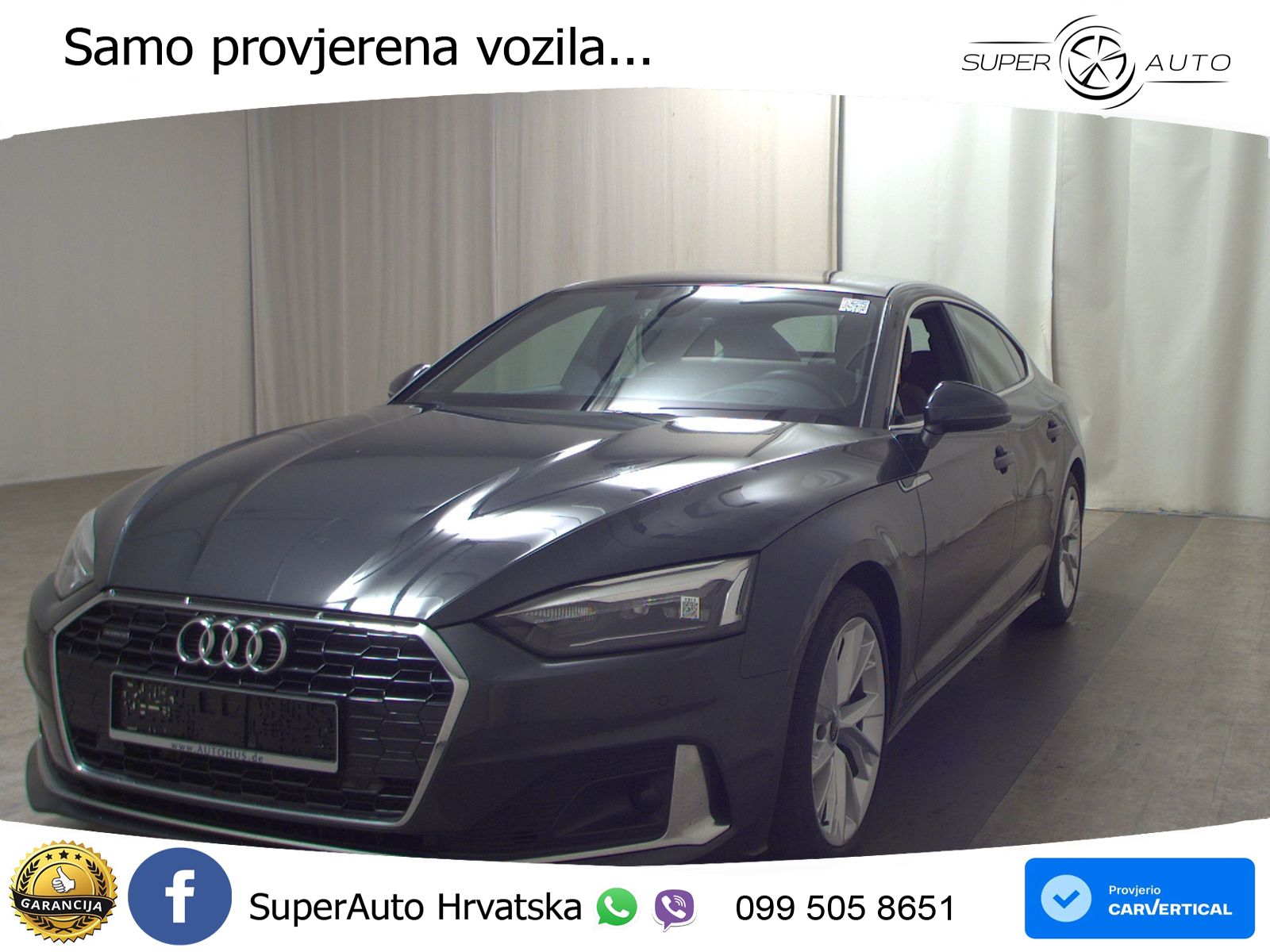 Audi A5 Sportback 40 TDI (204 KS) quattro S tronic advanced