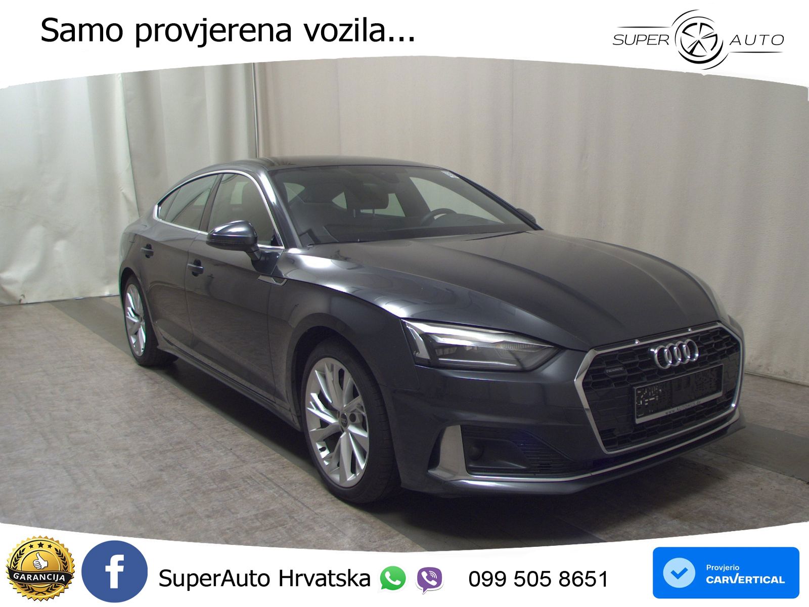 Audi A5 Sportback 40 TDI (204 KS) quattro S tronic advanced