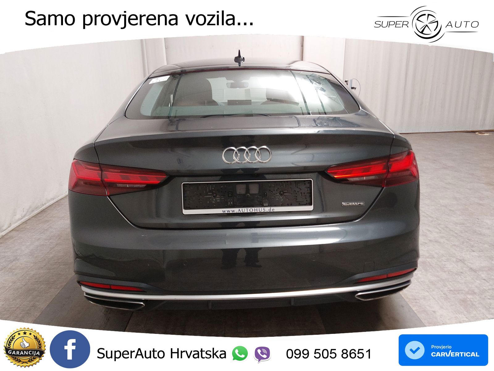 Audi A5 Sportback 40 TDI (204 KS) quattro S tronic advanced