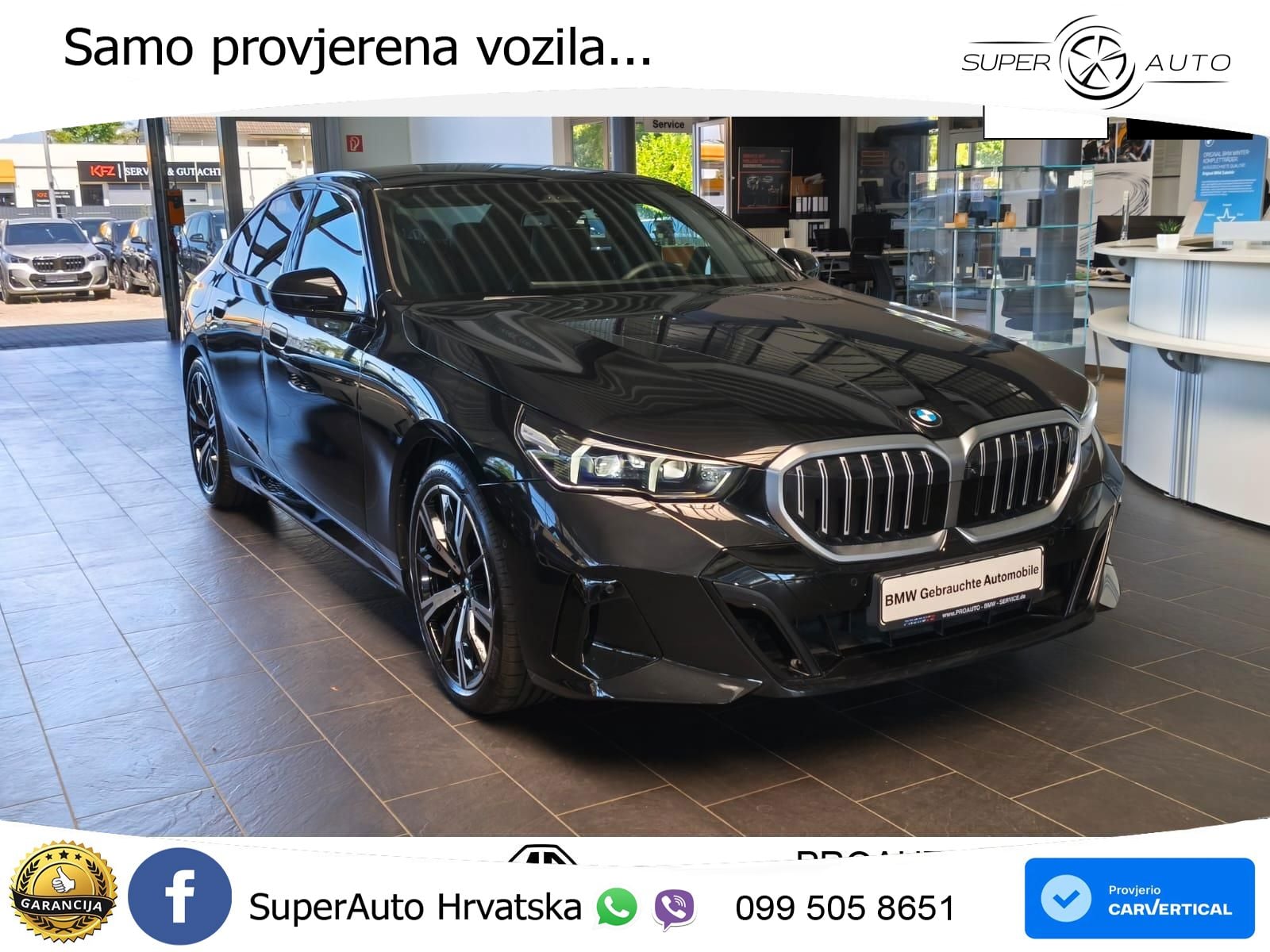 BMW 520i (208 KS) Steptronic M Sport LED+GR SJED+ACC