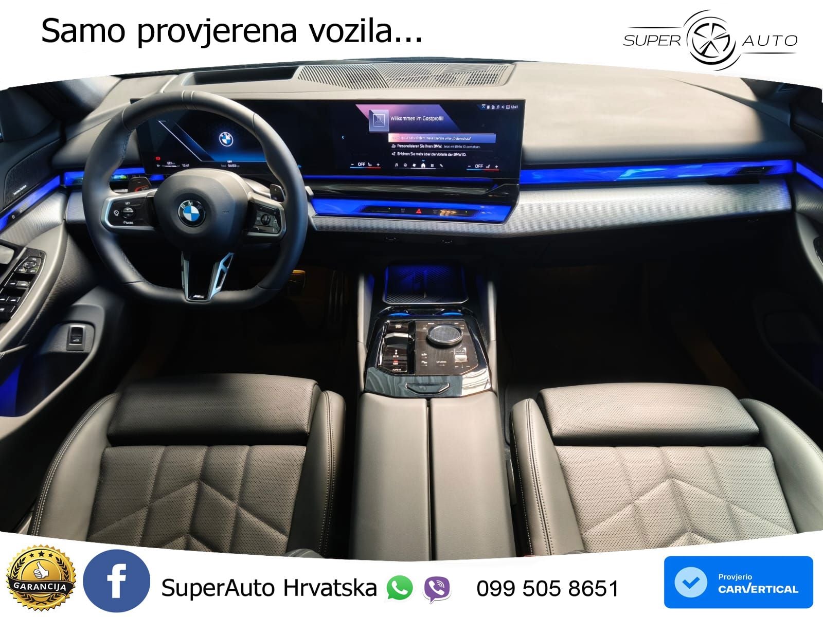 BMW 520i (208 KS) Steptronic M Sport LED+GR SJED+ACC