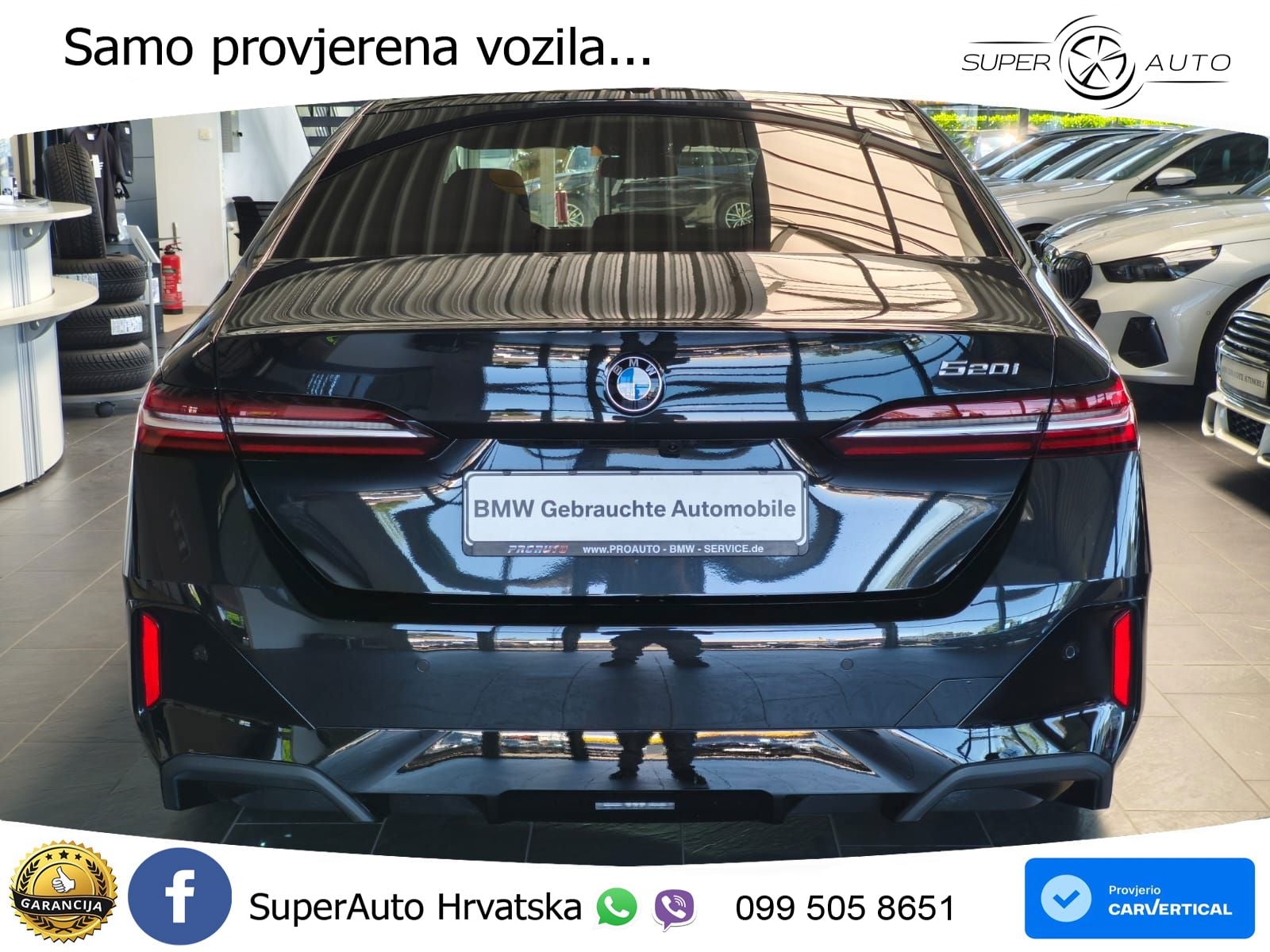 BMW 520i (208 KS) Steptronic M Sport LED+GR SJED+ACC