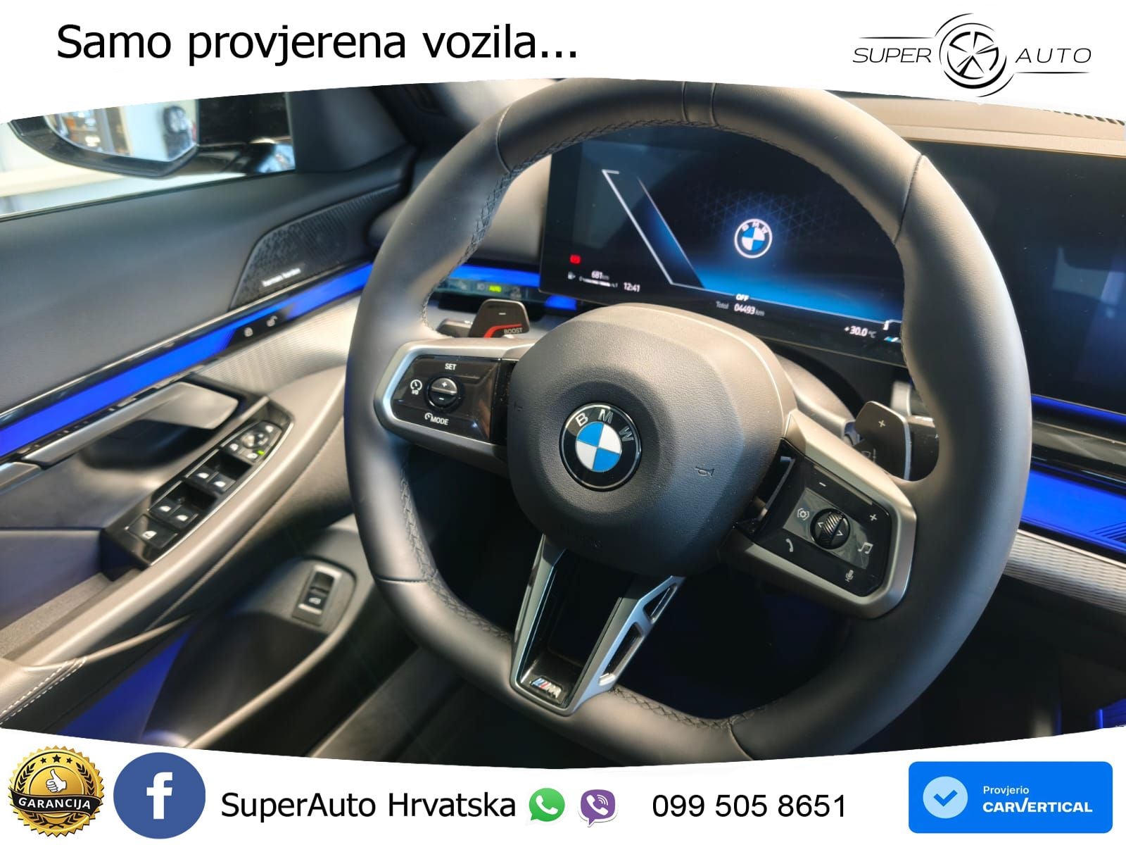 BMW 520i (208 KS) Steptronic M Sport LED+GR SJED+ACC