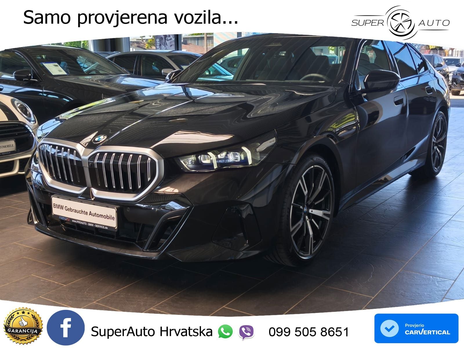 BMW 520i (208 KS) Steptronic M Sport LED+GR SJED+ACC