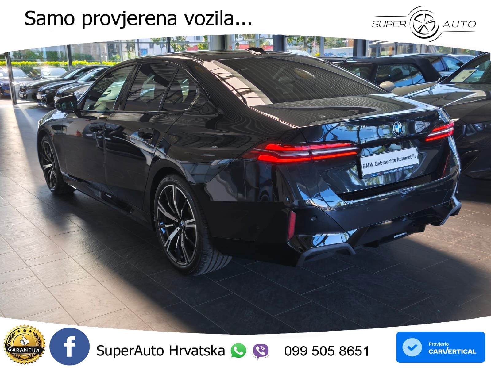 BMW 520i (208 KS) Steptronic M Sport LED+GR SJED+ACC
