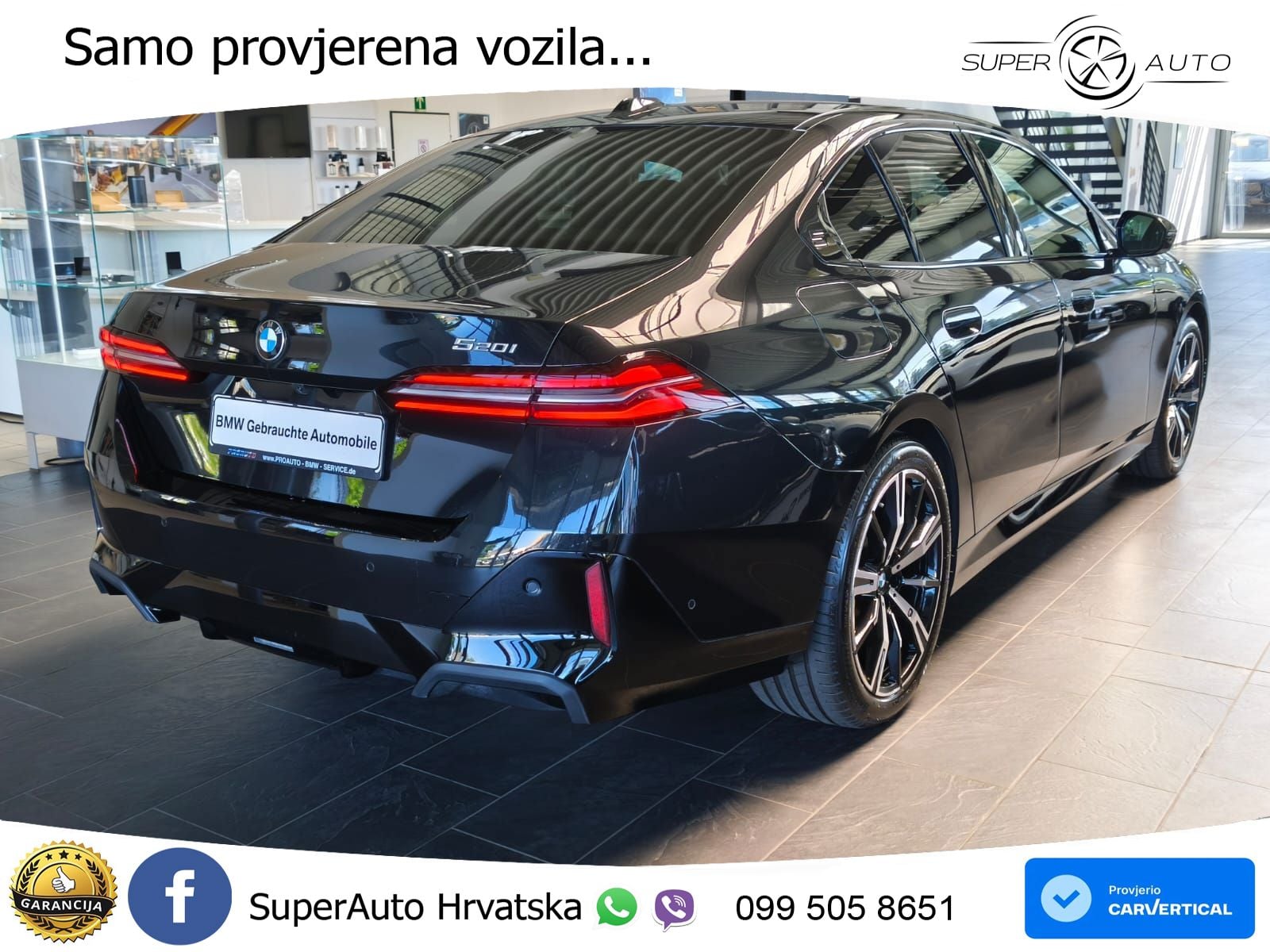 BMW 520i (208 KS) Steptronic M Sport LED+GR SJED+ACC
