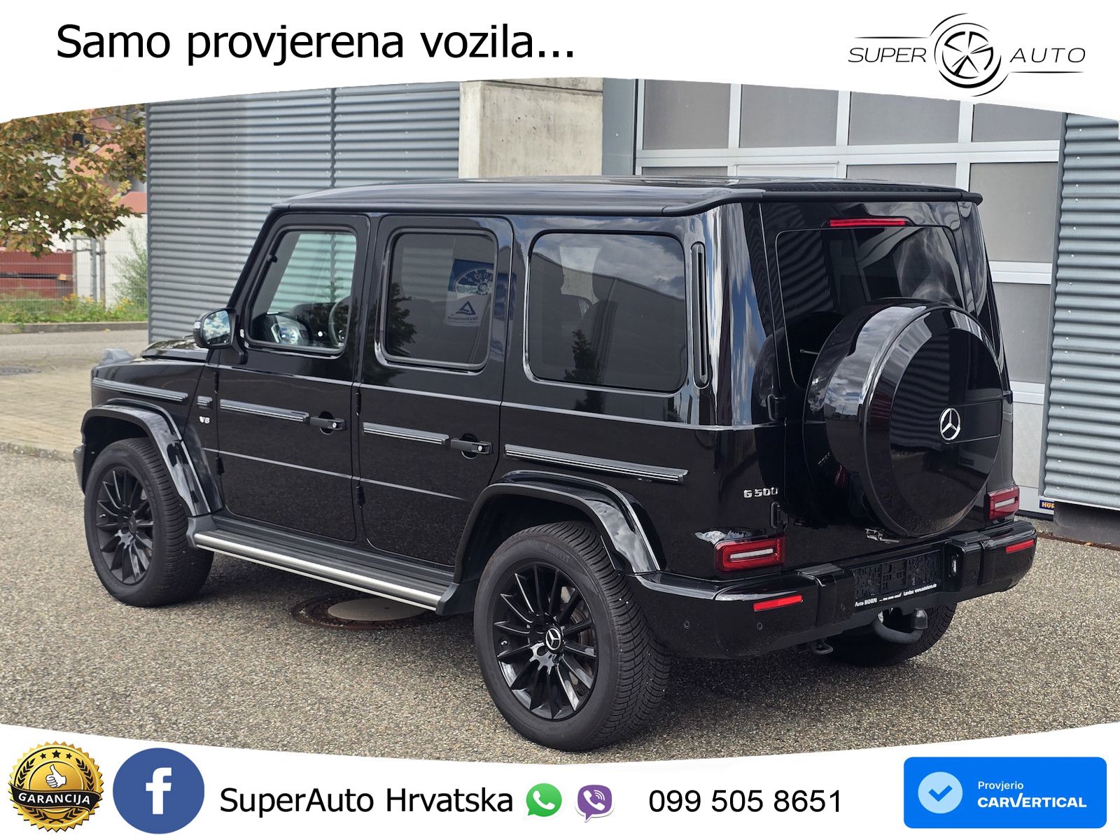 Mercedes G 500 Long V8 (422 KS) 4MATIC 9G-TRONIC LED+GR SJED+ACC