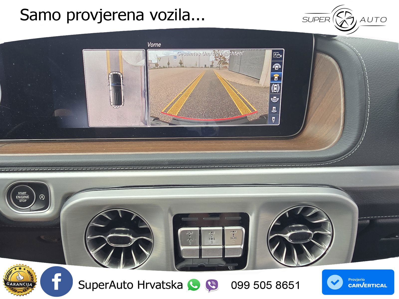 Mercedes G 500 Long V8 (422 KS) 4MATIC 9G-TRONIC LED+GR SJED+ACC