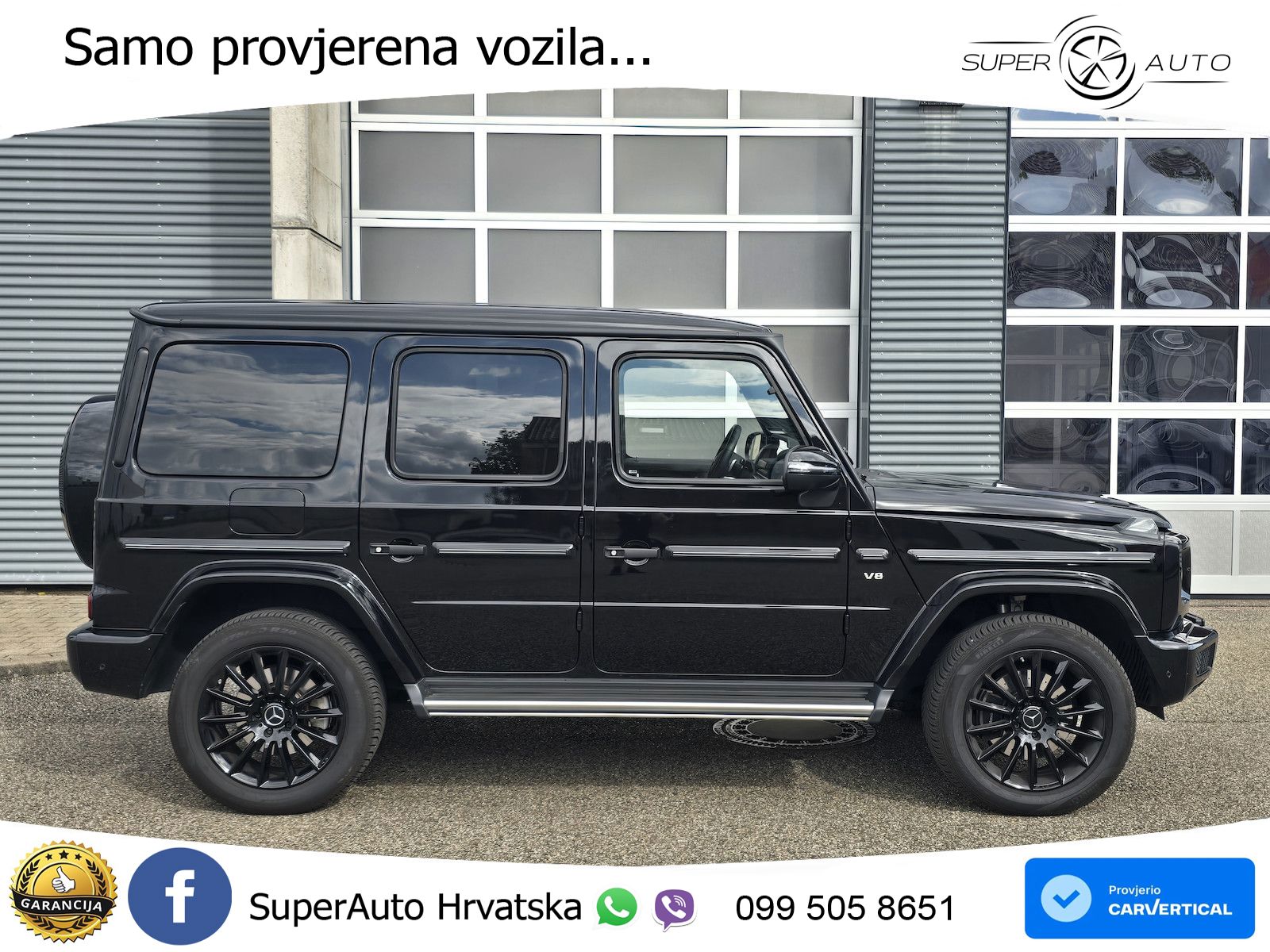 Mercedes G 500 Long V8 (422 KS) 4MATIC 9G-TRONIC LED+GR SJED+ACC