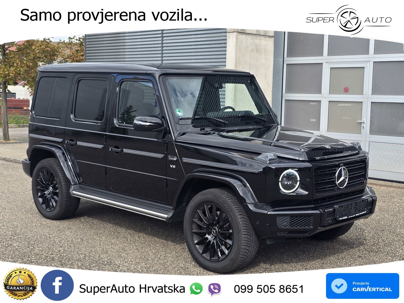 Mercedes G 500 Long V8 (422 KS) 4MATIC 9G-TRONIC LED+GR SJED+ACC