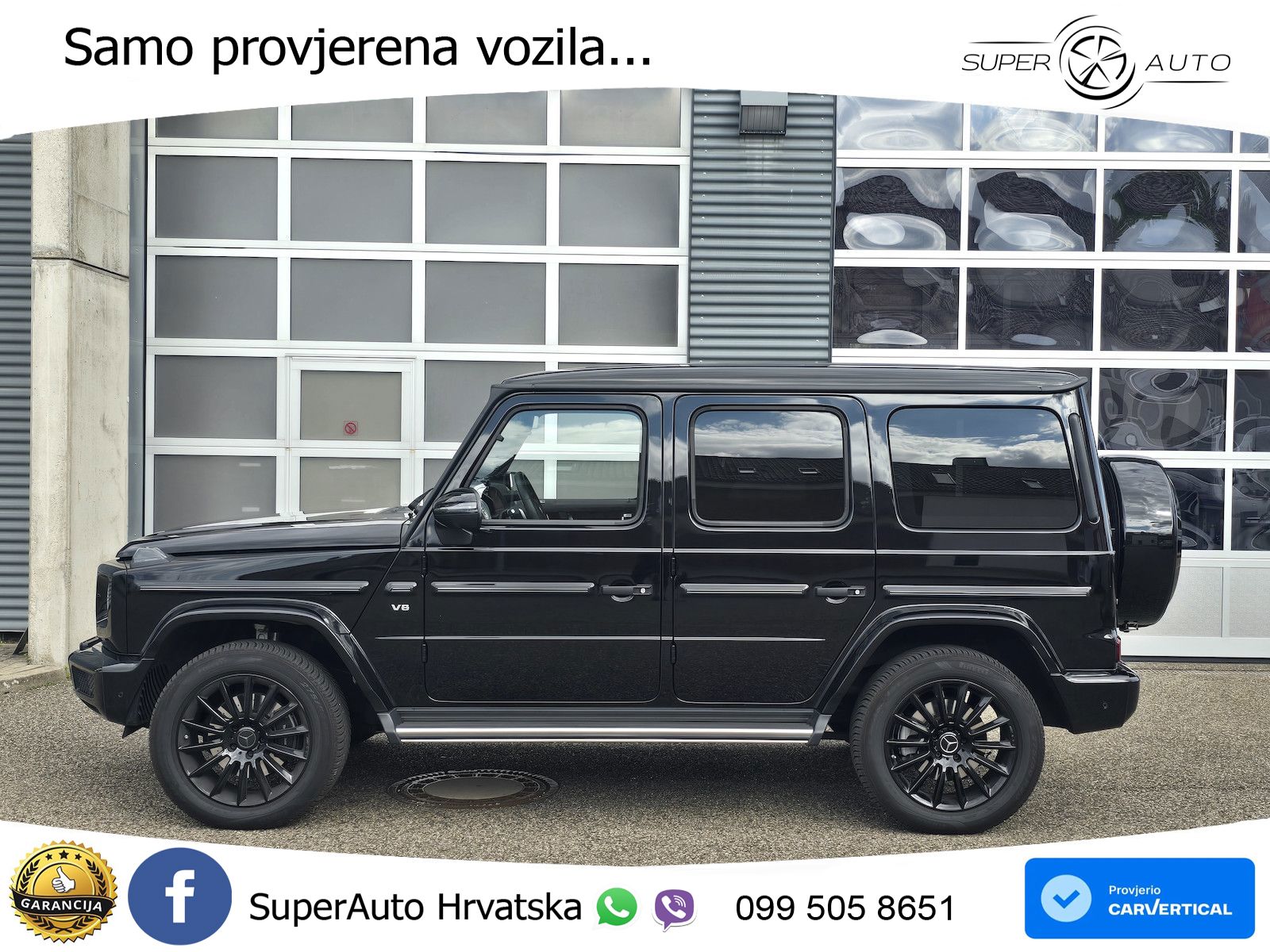 Mercedes G 500 Long V8 (422 KS) 4MATIC 9G-TRONIC LED+GR SJED+ACC