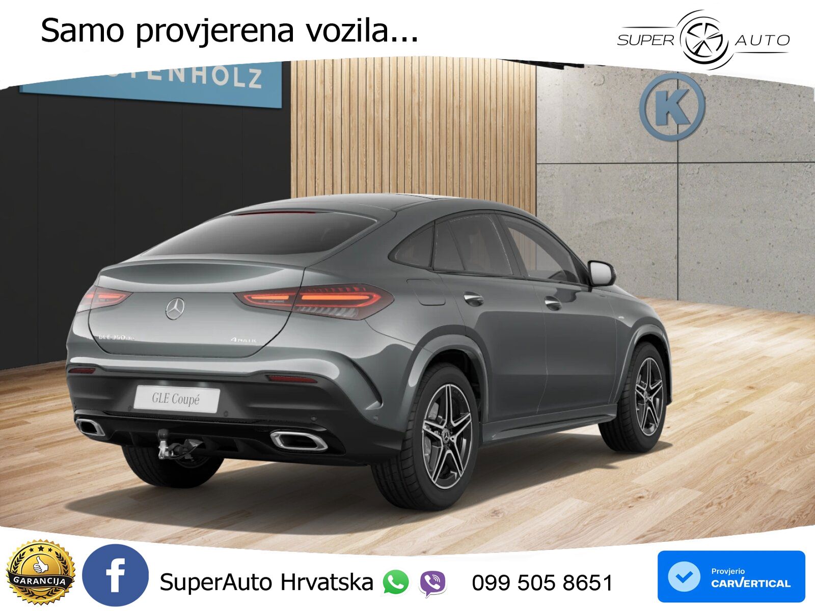 Mercedes GLE Coupe 350de (333 KS) 4MATIC 9G-TRONIC AMG ACC+HEAD+GR SJED+360+PANO