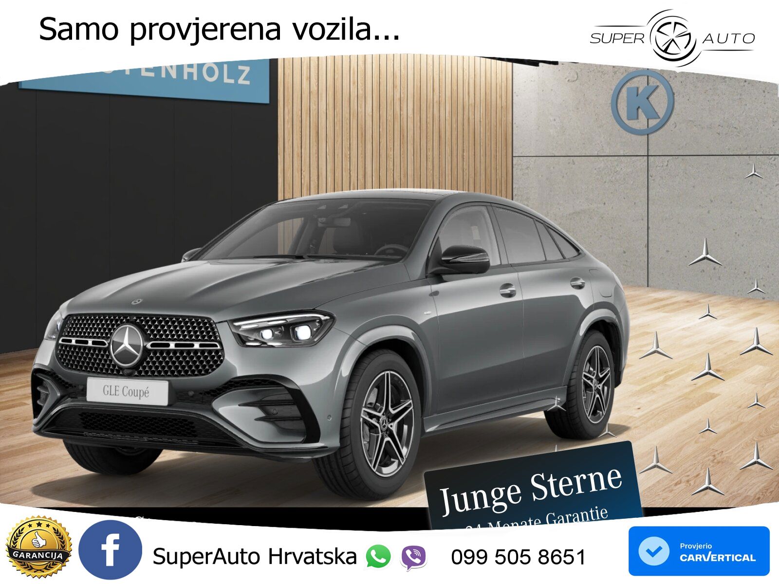 Mercedes GLE Coupe 350de (333 KS) 4MATIC 9G-TRONIC AMG ACC+HEAD+GR SJED+360+PANO