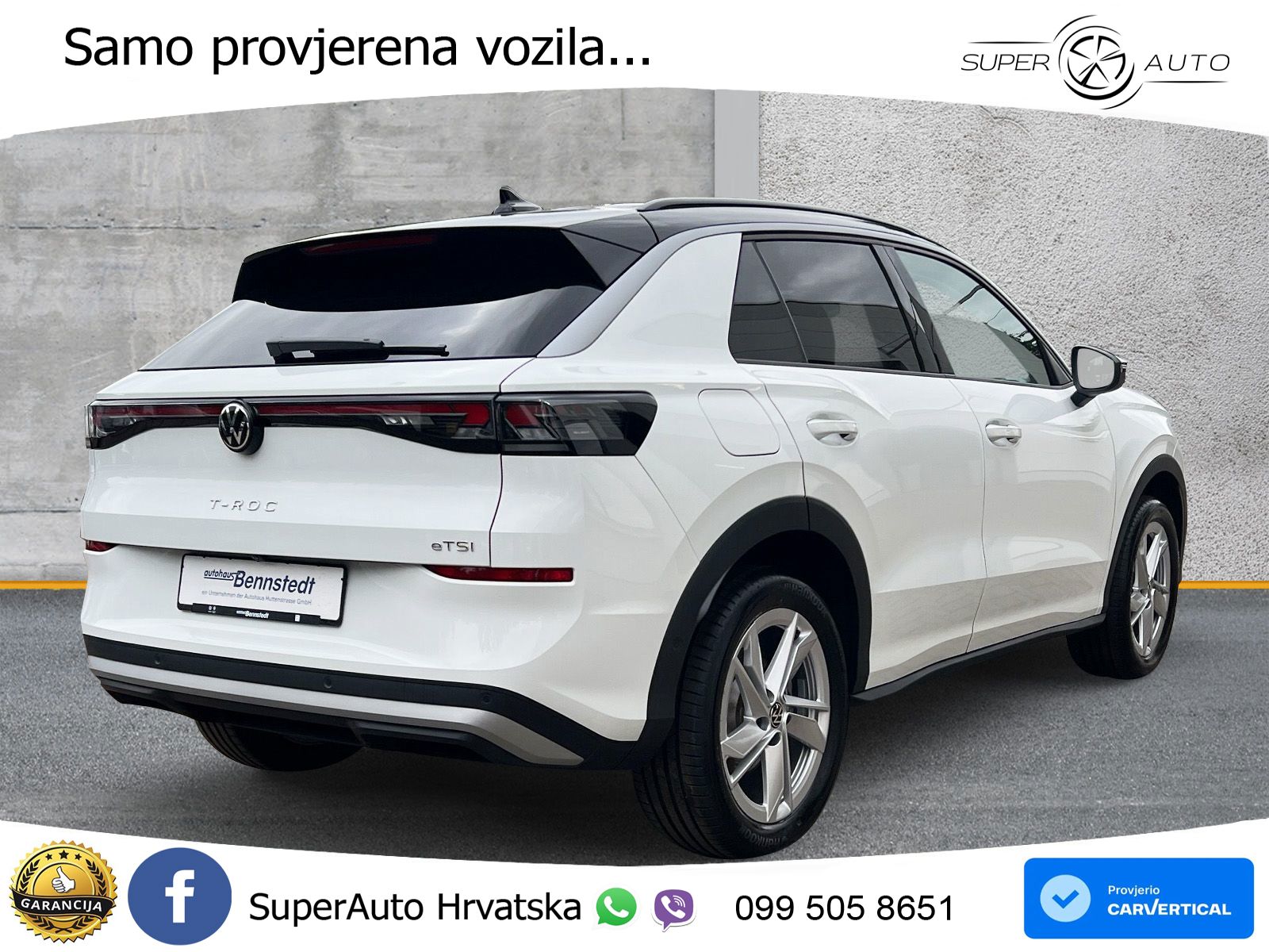 Volkswagen T-Roc II 1.5 eTSI (150 KS)  DSG LED+GR SJED+ACC
