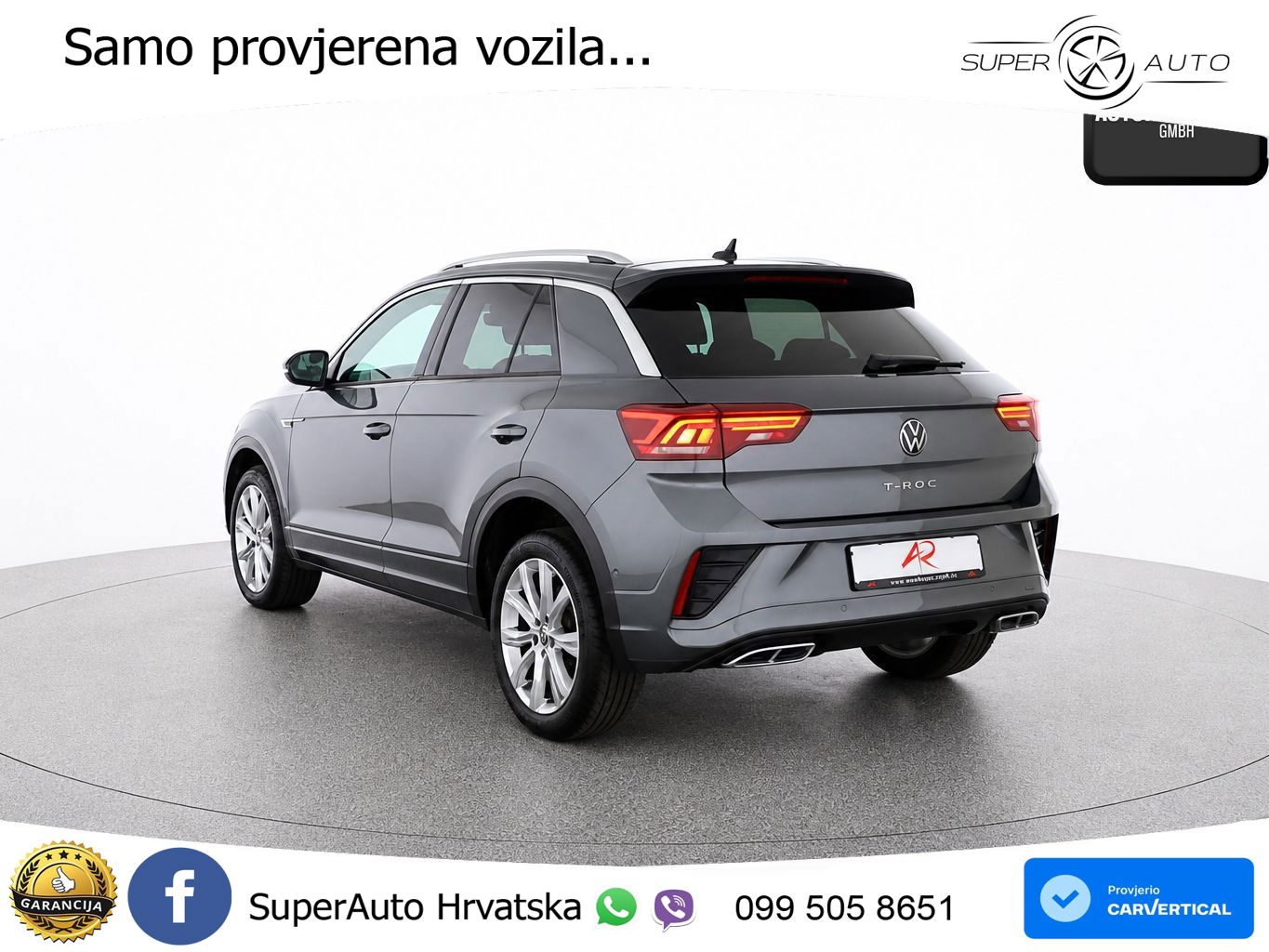 Volkswagen T-Roc I 1.5 TSI (150 KS) DSG LED+GR SJED+ACC