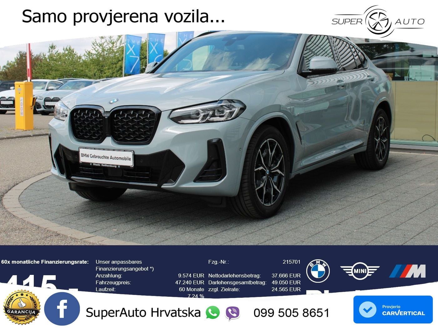 BMW X4 30i (245 KS) xDrive Steptronic M Sport LED+GR SJED+ACC