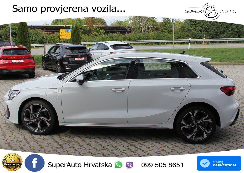 Audi A3 Sportback 40 TFSI e (204 KS) Plug-in Hybrid S tronic S line LED+ACC