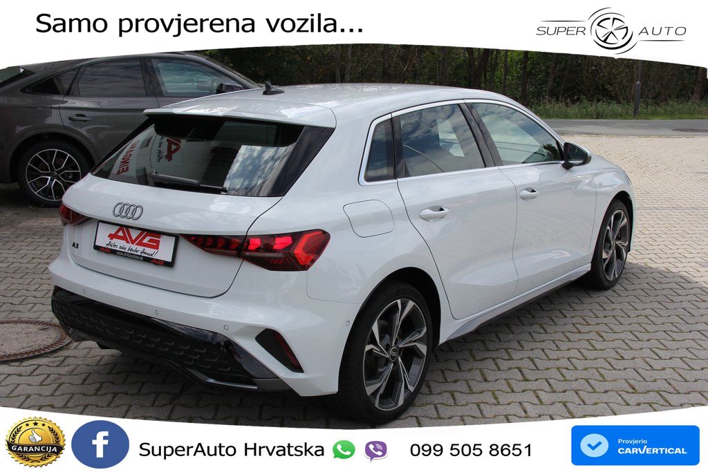 Audi A3 Sportback 40 TFSI e (204 KS) Plug-in Hybrid S tronic S line LED+ACC