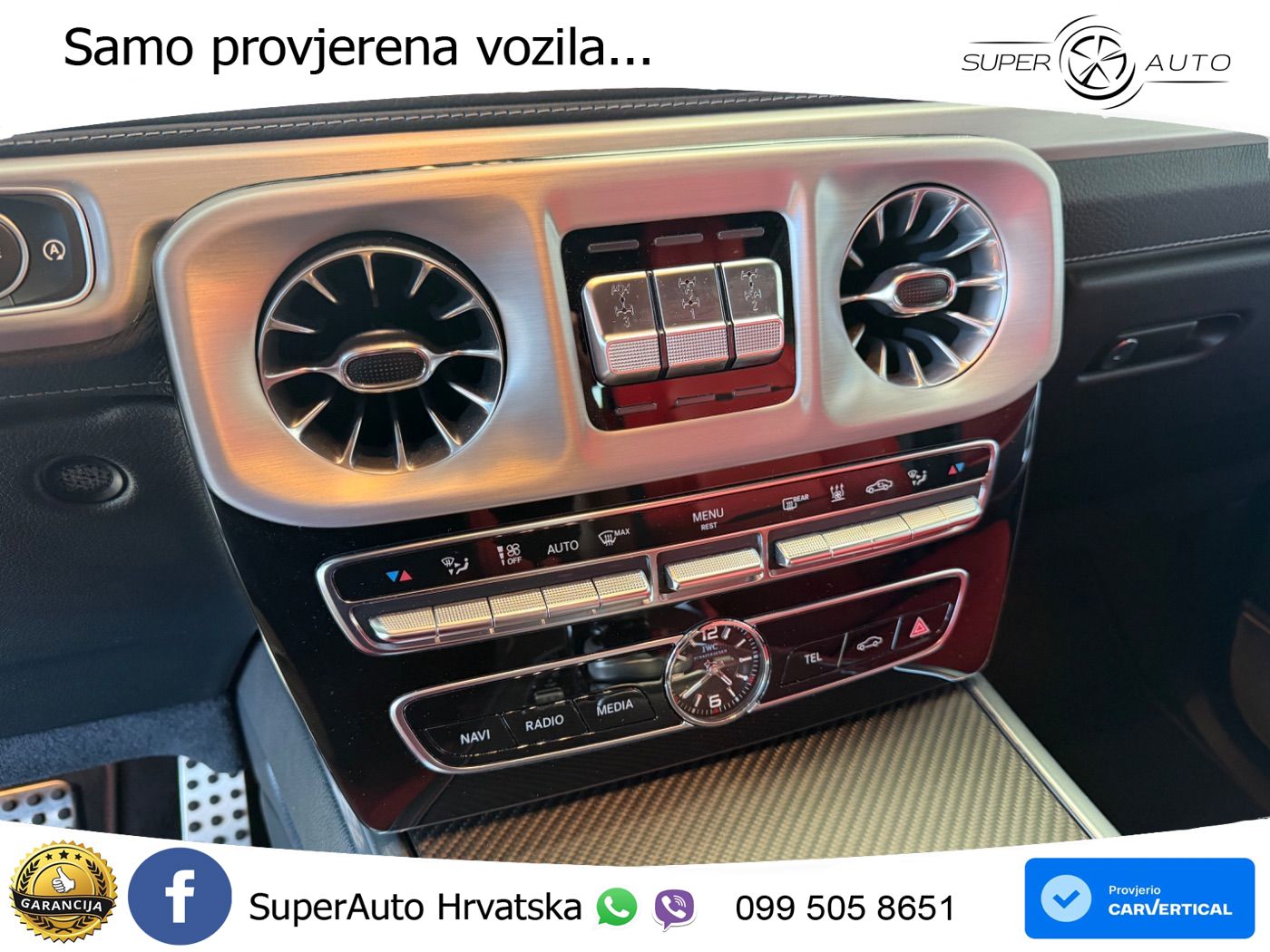 Mercedes AMG G 63 Long V8 (585 KS) 4MATIC 9G-TRONIC AMG SPEEDSHIFT PLUS Exclusive LED+GR SJED+ACC