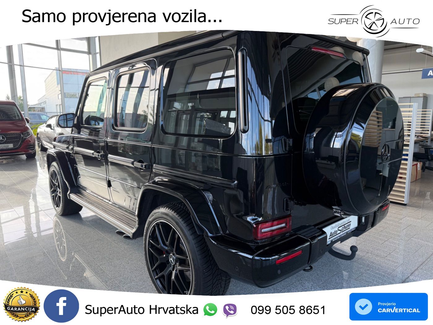 Mercedes AMG G 63 Long V8 (585 KS) 4MATIC 9G-TRONIC AMG SPEEDSHIFT PLUS Exclusive LED+GR SJED+ACC