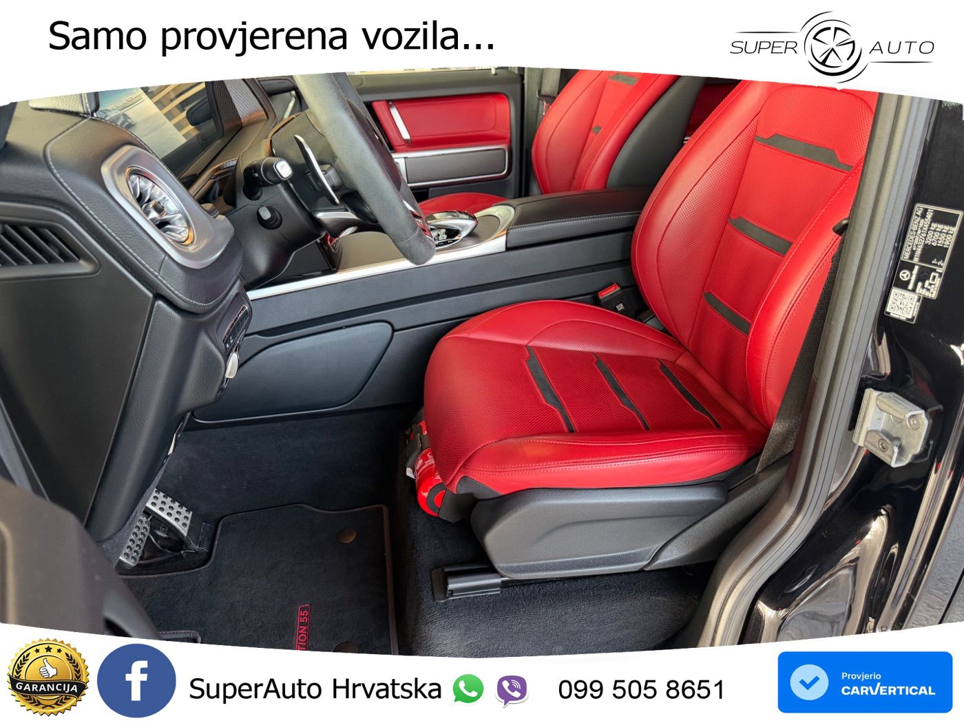 Mercedes AMG G 63 Long V8 (585 KS) 4MATIC 9G-TRONIC AMG SPEEDSHIFT PLUS Exclusive LED+GR SJED+ACC