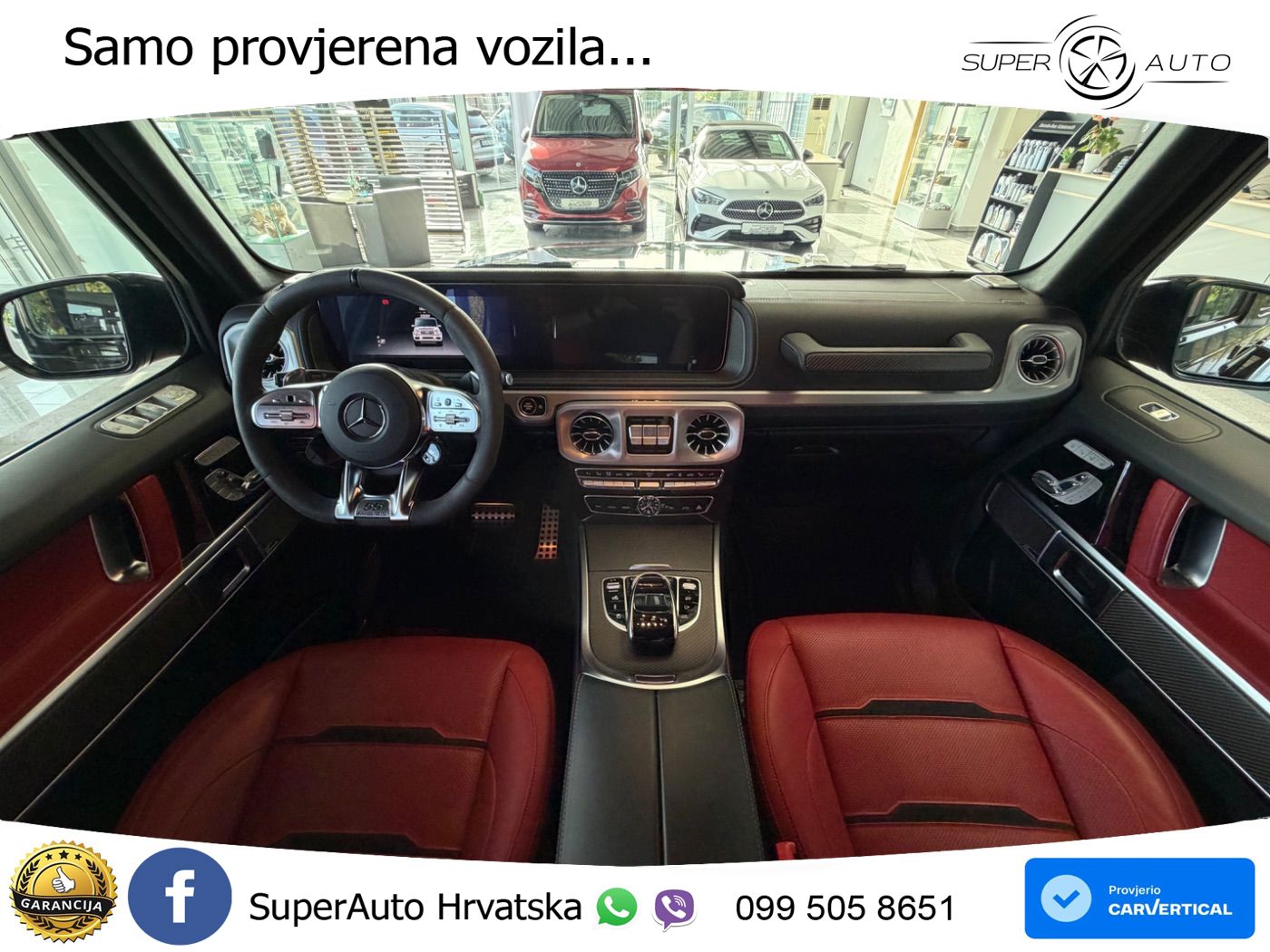 Mercedes AMG G 63 Long V8 (585 KS) 4MATIC 9G-TRONIC AMG SPEEDSHIFT PLUS Exclusive LED+GR SJED+ACC