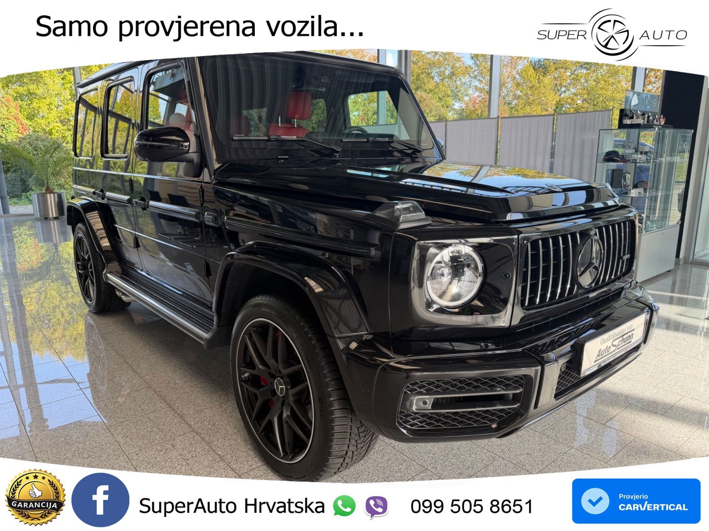 Mercedes AMG G 63 Long V8 (585 KS) 4MATIC 9G-TRONIC AMG SPEEDSHIFT PLUS Exclusive LED+GR SJED+ACC