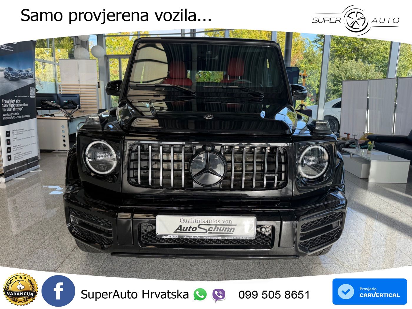 Mercedes AMG G 63 Long V8 (585 KS) 4MATIC 9G-TRONIC AMG SPEEDSHIFT PLUS Exclusive LED+GR SJED+ACC