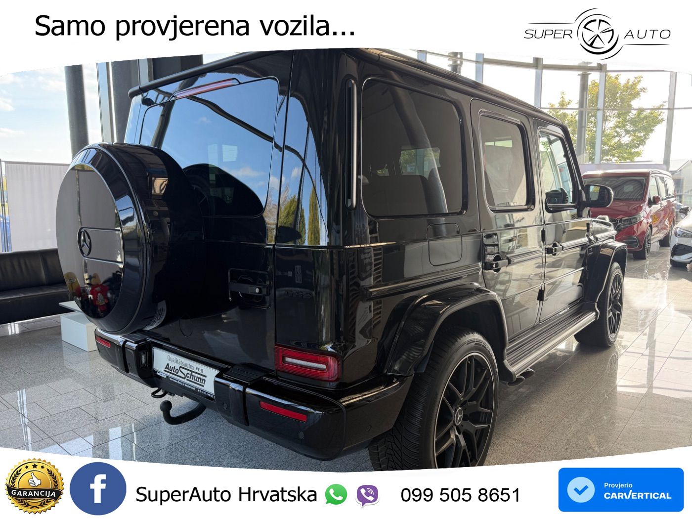 Mercedes AMG G 63 Long V8 (585 KS) 4MATIC 9G-TRONIC AMG SPEEDSHIFT PLUS Exclusive LED+GR SJED+ACC