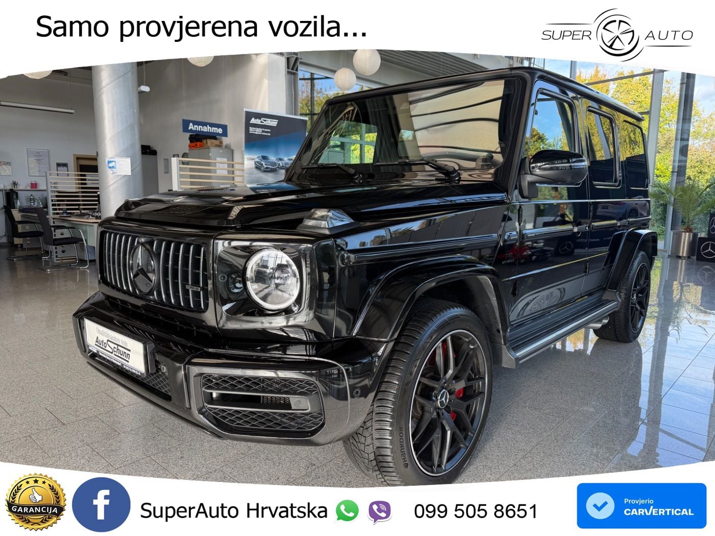 Mercedes AMG G 63 Long V8 (585 KS) 4MATIC 9G-TRONIC AMG SPEEDSHIFT PLUS Exclusive LED+GR SJED+ACC