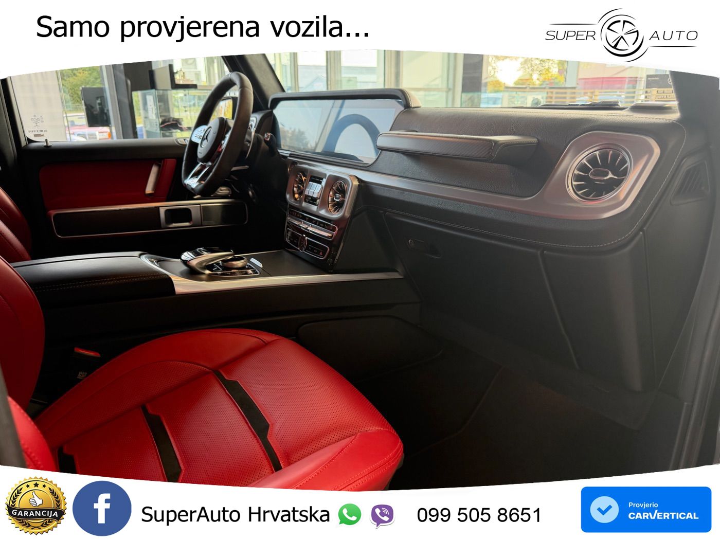 Mercedes AMG G 63 Long V8 (585 KS) 4MATIC 9G-TRONIC AMG SPEEDSHIFT PLUS Exclusive LED+GR SJED+ACC