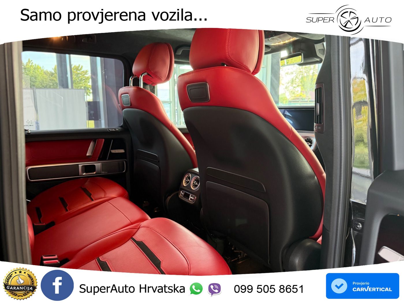 Mercedes AMG G 63 Long V8 (585 KS) 4MATIC 9G-TRONIC AMG SPEEDSHIFT PLUS Exclusive LED+GR SJED+ACC