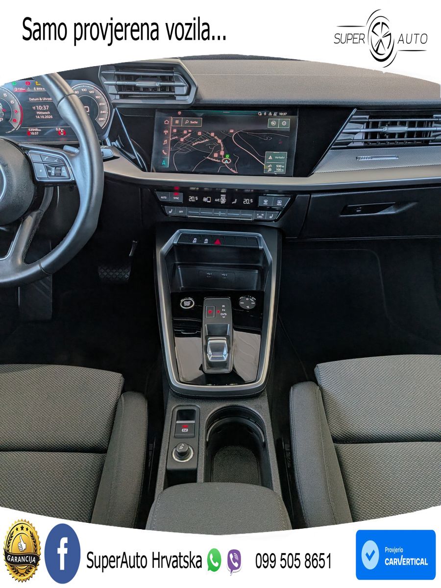 Audi A3 35 TFSI (150 KS) S tronic LED+GR SJED+ACC