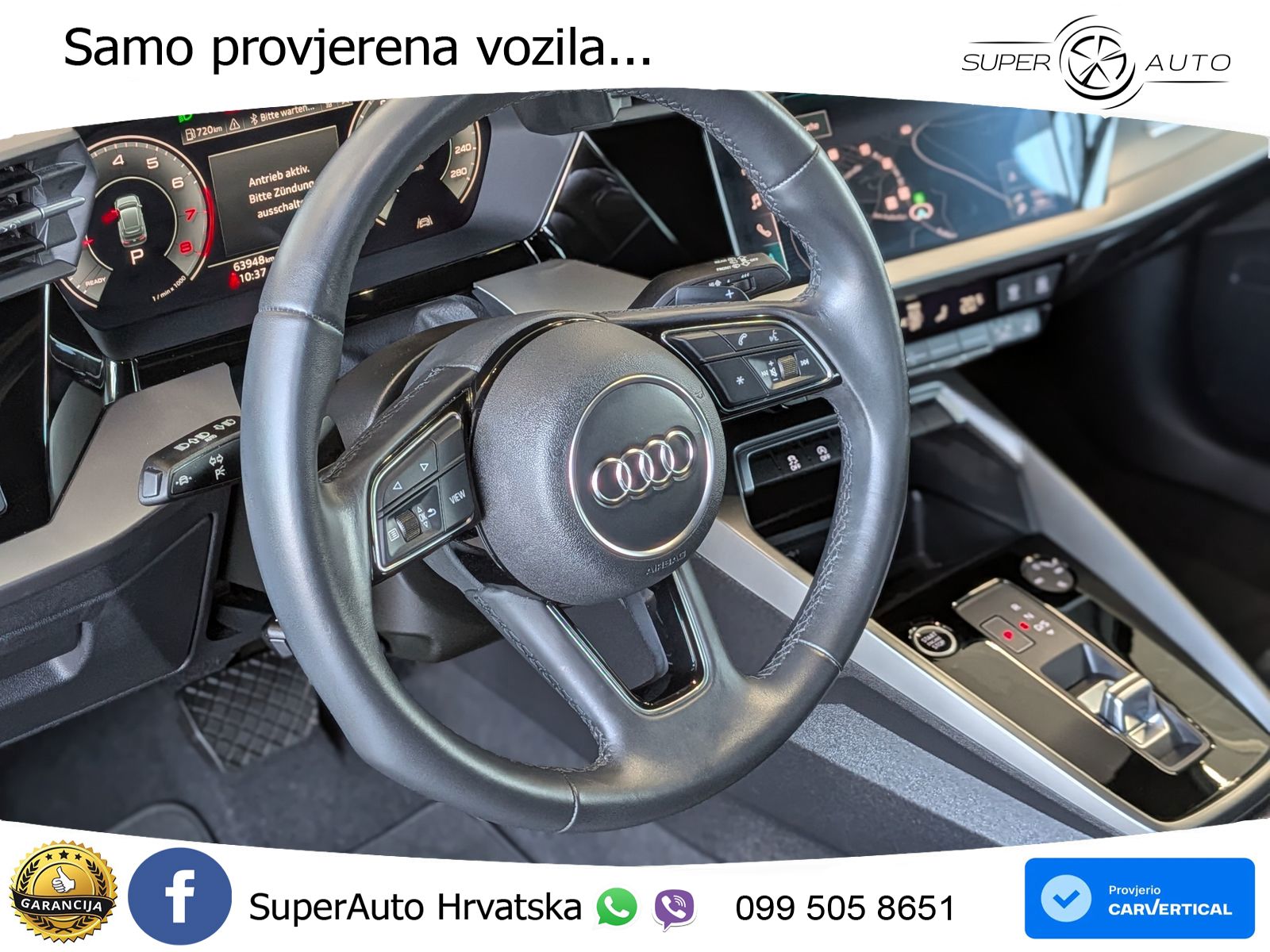 Audi A3 35 TFSI (150 KS) S tronic LED+GR SJED+ACC