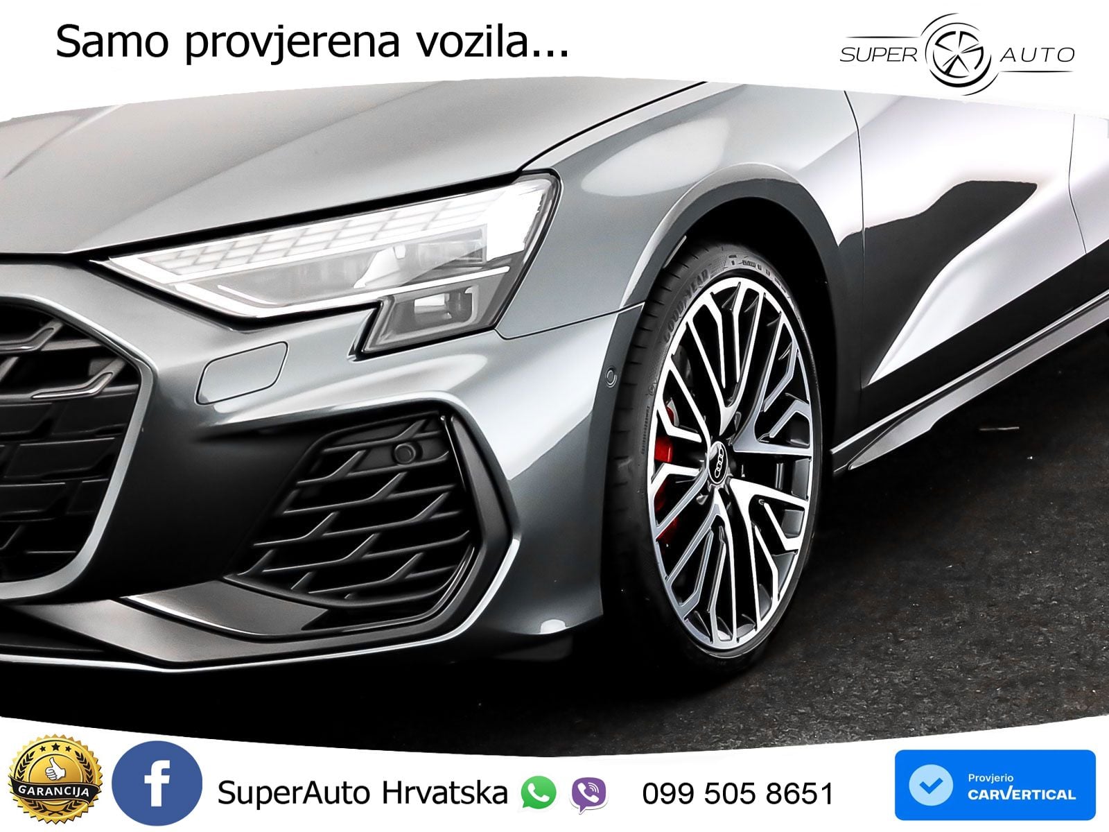 Audi S3 2.0 TFSI (333 KS) quattro S tronic MATRIX+GR SJED+KAM