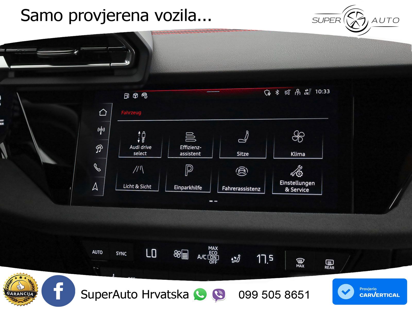 Audi S3 2.0 TFSI (333 KS) quattro S tronic MATRIX+GR SJED+KAM