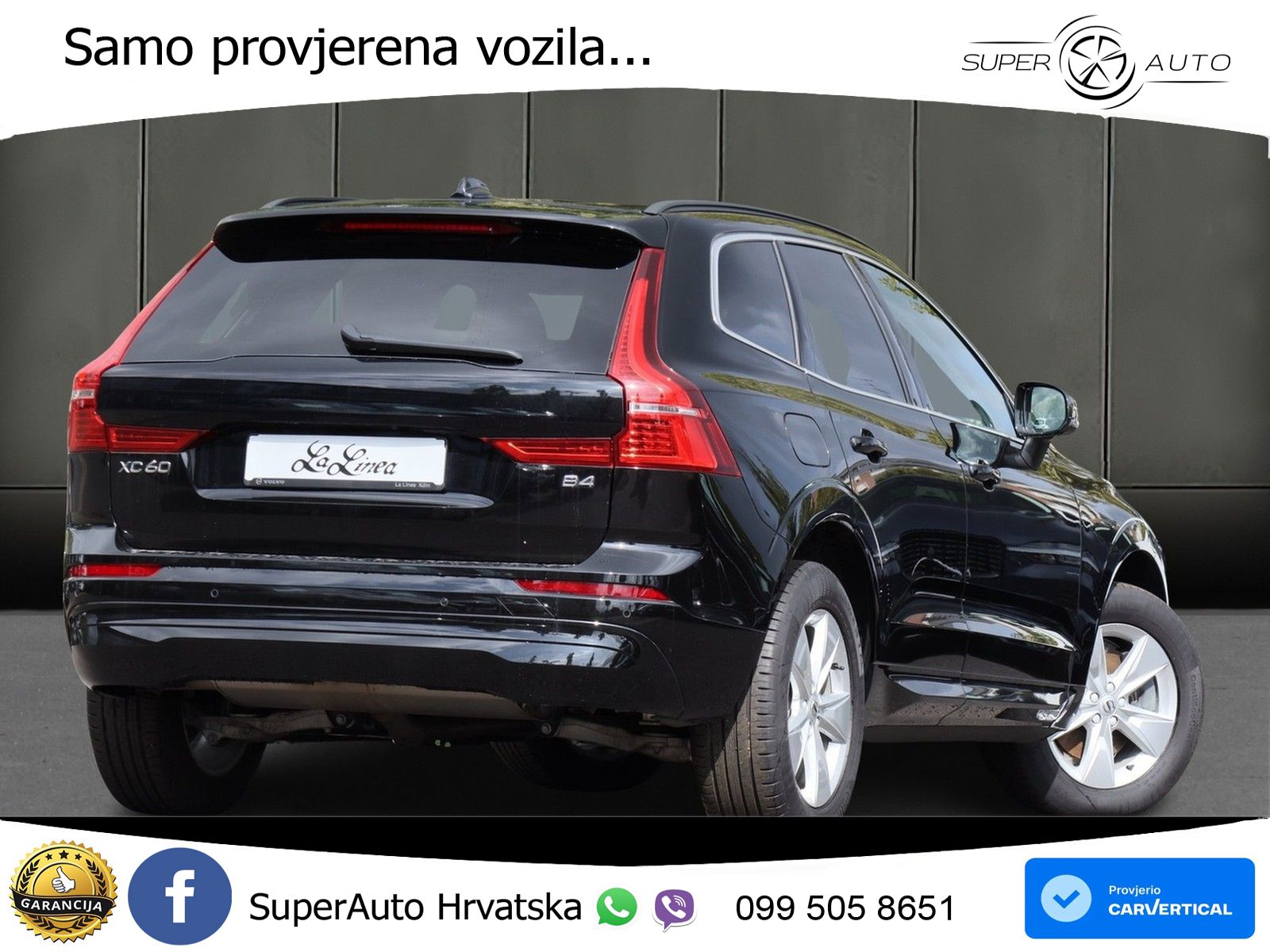 Volvo XC60 B4 Diesel FWD Geartronic LED+GR SJED+ACC