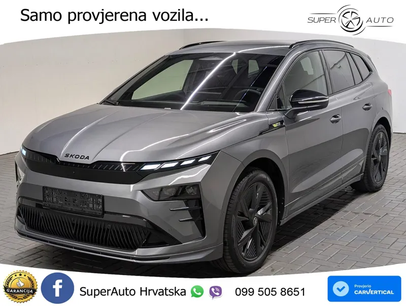 Škoda Enyaq iV RS 82 kWh (340 KS) AWD MATRIX+GR SJED+KAM