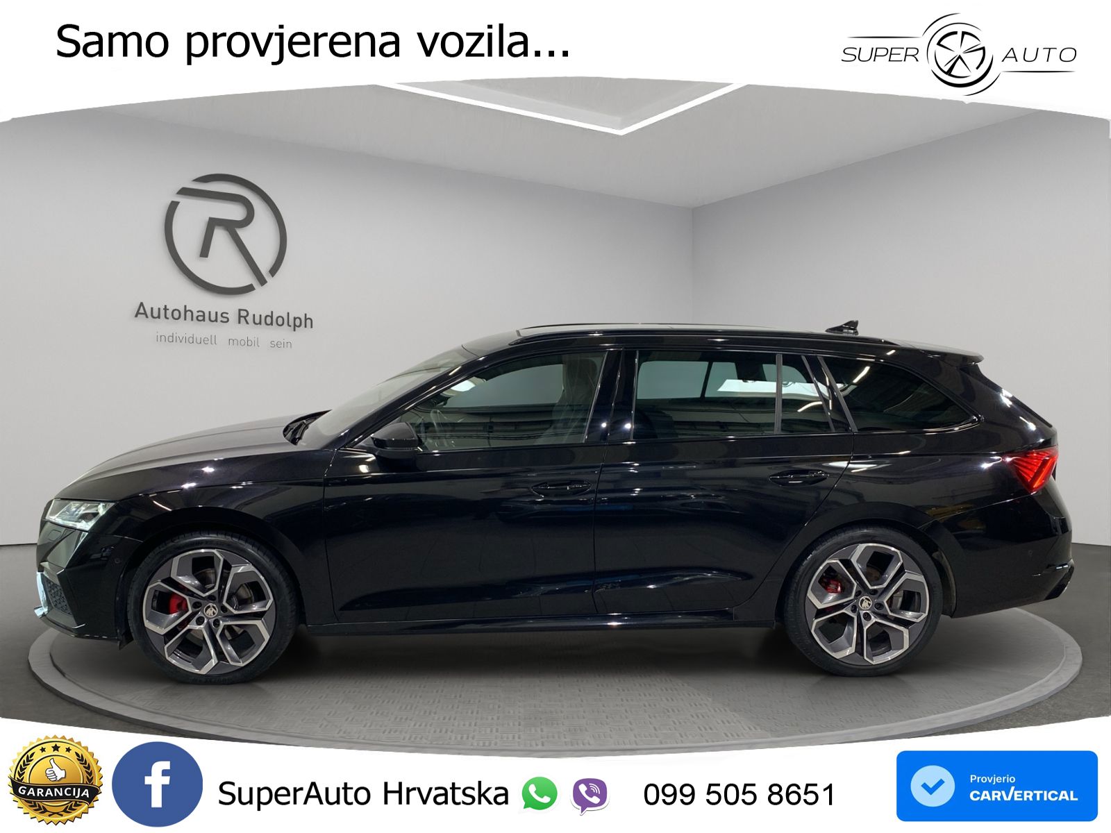 Škoda Octavia Combi RS 2.0 TDI (200 KS) 4x4 DSG LED+GR SJED+ACC