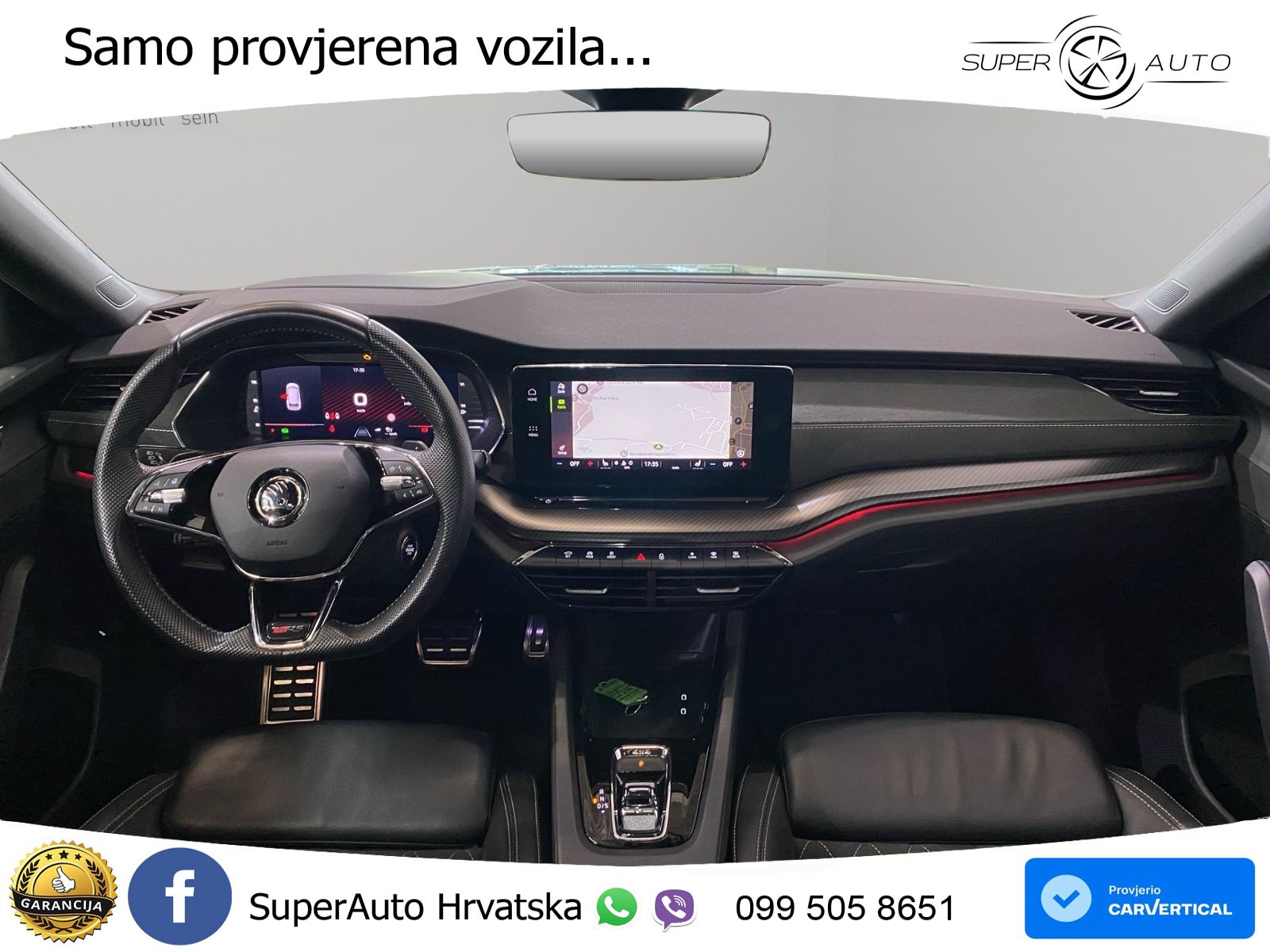 Škoda Octavia Combi RS 2.0 TDI (200 KS) 4x4 DSG LED+GR SJED+ACC