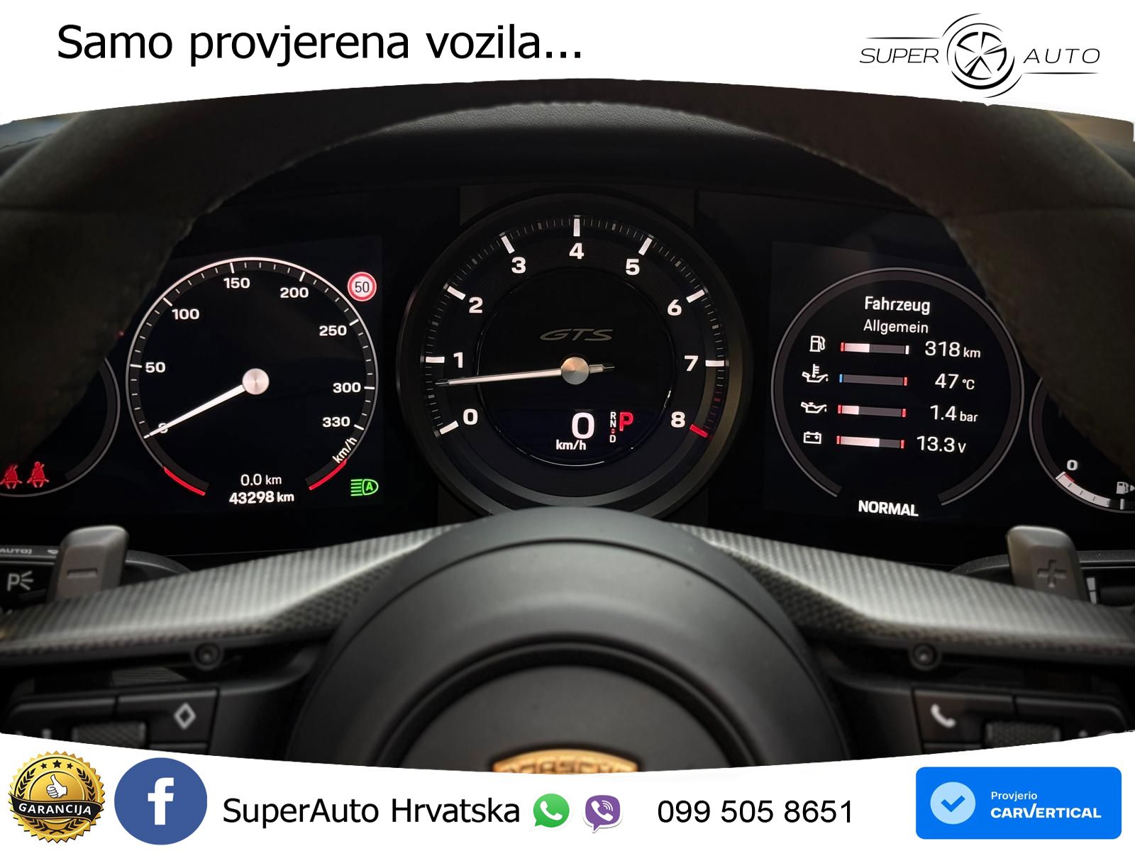Porsche 911 Carrera GTS Cabriolet 3.0 (480 KS) PDK MATRIX+GR SJED+KAM