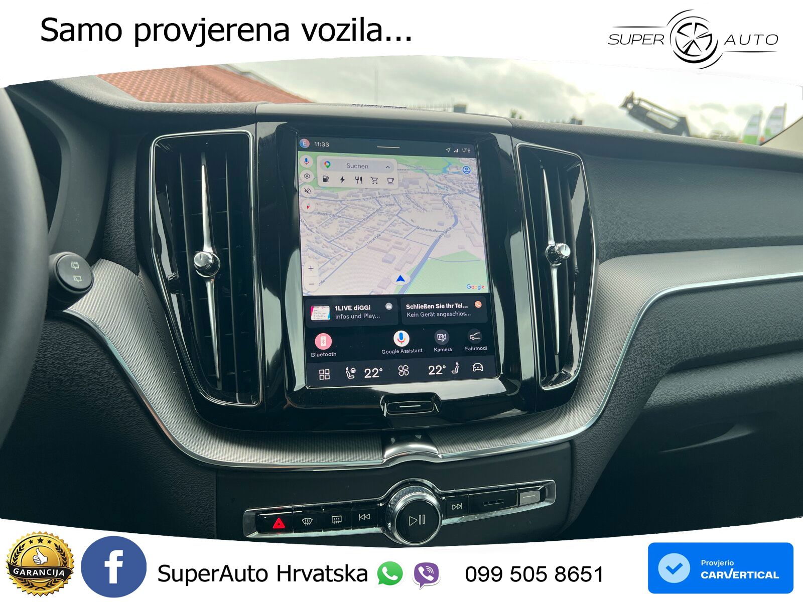 Volvo XC60 T6 AWD Geartronic LED+GR SJED+ACC