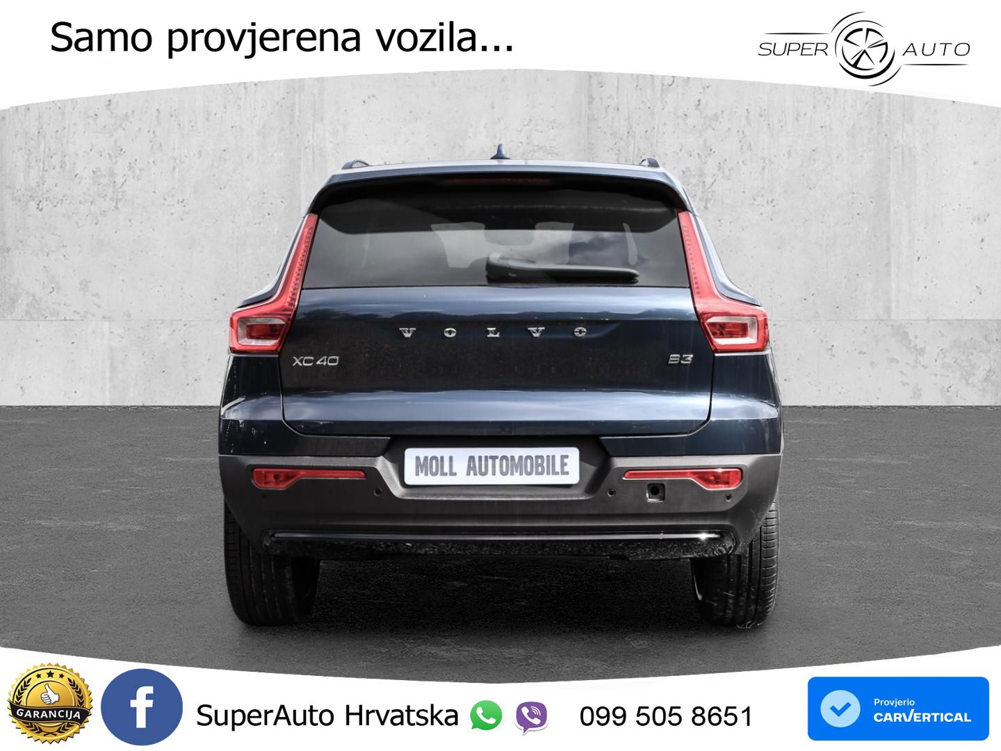 Volvo XC40 2.0 B3 163 KS Automatic LED+GR SJED+ACC