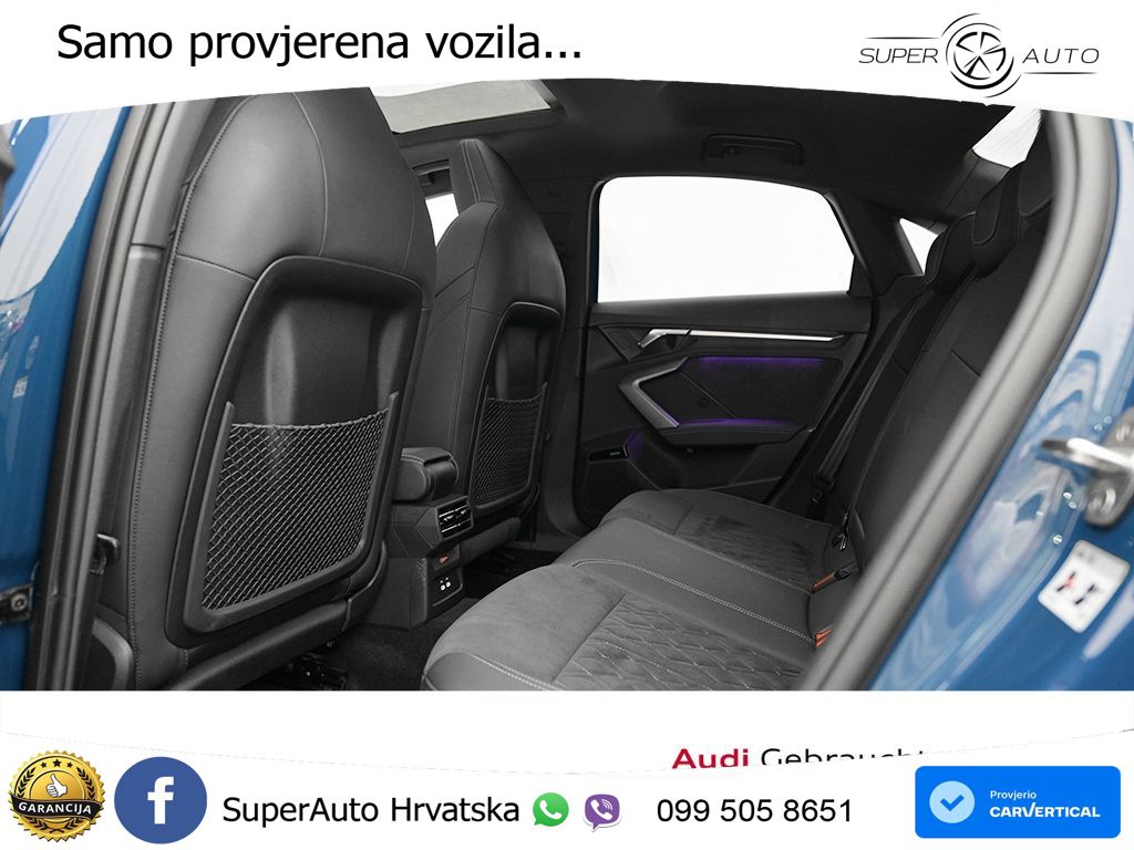 Audi S3 Limuzina 2.0 TFSI (333 KS) quattro S tronic MATRIX+GR SJED+KAM