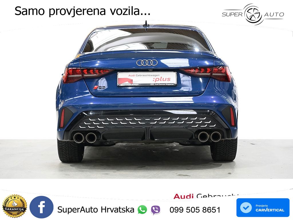 Audi S3 Limuzina 2.0 TFSI (333 KS) quattro S tronic MATRIX+GR SJED+KAM